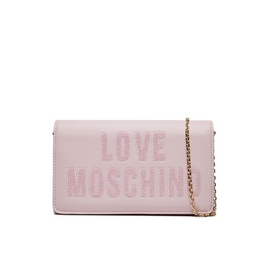 Torebka LOVE MOSCHINO JC4293PP0IKK160A Różowy ze sklepu eobuwie.pl w kategorii Kopertówki - zdjęcie 182035052