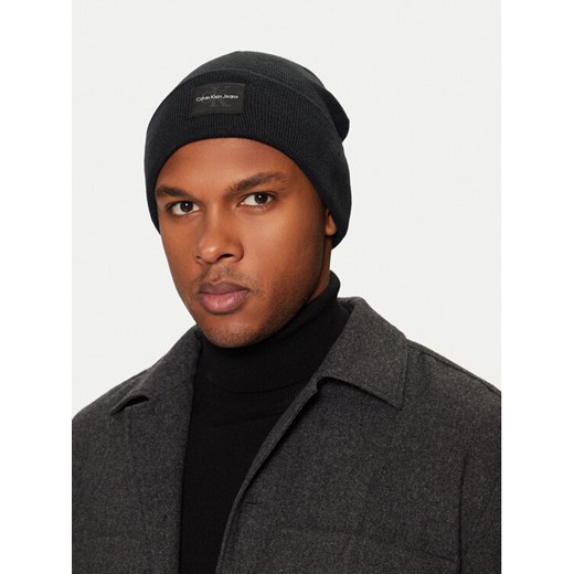 Czapka Calvin Klein K50K513019 Czarny ze sklepu eobuwie.pl w kategorii Czapki zimowe męskie - zdjęcie 182035083
