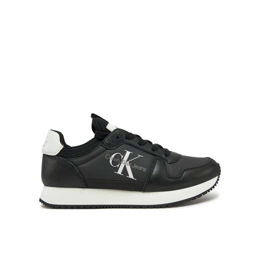 Sneakersy Calvin Klein Jeans YW0YW01616 Czarny ze sklepu eobuwie.pl w kategorii Buty sportowe damskie - zdjęcie 182035184