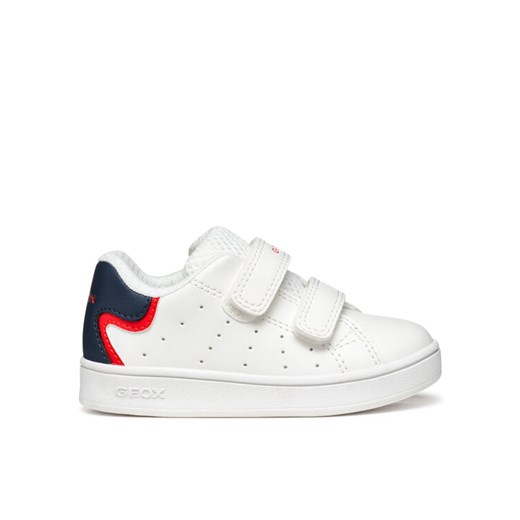 Sneakersy Geox B Eclyper B365LA 000BC C0653 Biały ze sklepu eobuwie.pl w kategorii Buty sportowe dziecięce - zdjęcie 182035193