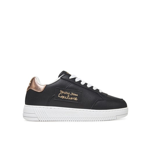 Sneakersy Versace Jeans Couture 78VA3SJ5 Czarny ze sklepu eobuwie.pl w kategorii Buty sportowe damskie - zdjęcie 182035272