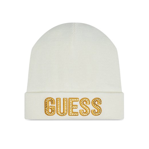 Czapka Guess J0BZ12 Z2Q00 Écru ze sklepu eobuwie.pl w kategorii Czapki dziecięce - zdjęcie 182035293
