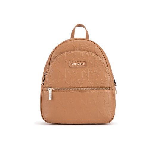 Plecak Nine West LX10046 Brązowy ze sklepu eobuwie.pl w kategorii Plecaki - zdjęcie 182035300
