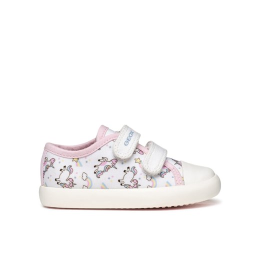 Sneakersy Geox B Gisli B451MB 000AN C0406 M Biały ze sklepu eobuwie.pl w kategorii Buty sportowe dziecięce - zdjęcie 182035304