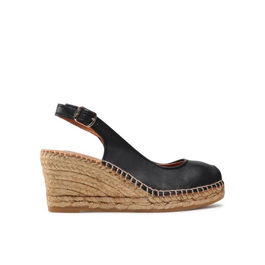 Espadryle Toni Pons Croacia Czarny ze sklepu eobuwie.pl w kategorii Espadryle damskie - zdjęcie 182035354