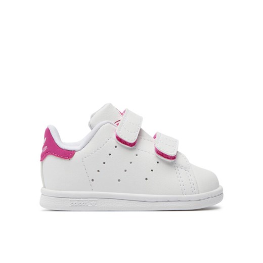 Sneakersy adidas Stan Smith Cf I IE9143 Biały ze sklepu eobuwie.pl w kategorii Buty sportowe dziecięce - zdjęcie 182035382