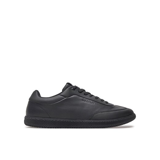 Sneakersy Calvin Klein Low Top Lace Up Lth HM0HM01790 Czarny ze sklepu eobuwie.pl w kategorii Buty sportowe męskie - zdjęcie 182035474