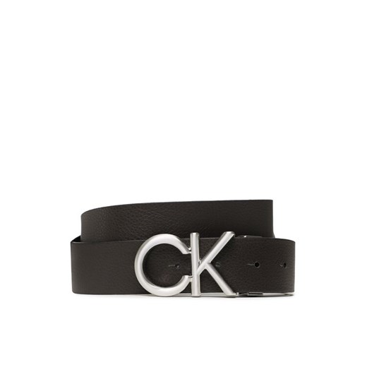 Pasek Męski Calvin Klein Adj/Rev Ck Metal Bombe Pb 35Mm K50K510630 Czarny ze sklepu eobuwie.pl w kategorii Paski męskie - zdjęcie 182035490