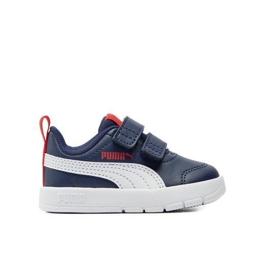 Sneakersy Puma Courtflex V3 Inf 310252 03 Granatowy ze sklepu eobuwie.pl w kategorii Buty sportowe dziecięce - zdjęcie 182035661
