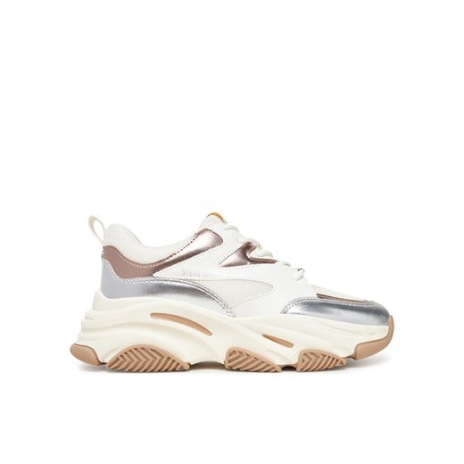 Sneakersy Steve Madden Progressive SM19000096 Srebrny ze sklepu eobuwie.pl w kategorii Buty sportowe damskie - zdjęcie 182035670
