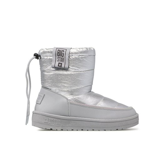 Śniegowce Big Star Shoes II274118 Srebrny ze sklepu eobuwie.pl w kategorii Śniegowce damskie - zdjęcie 182035781