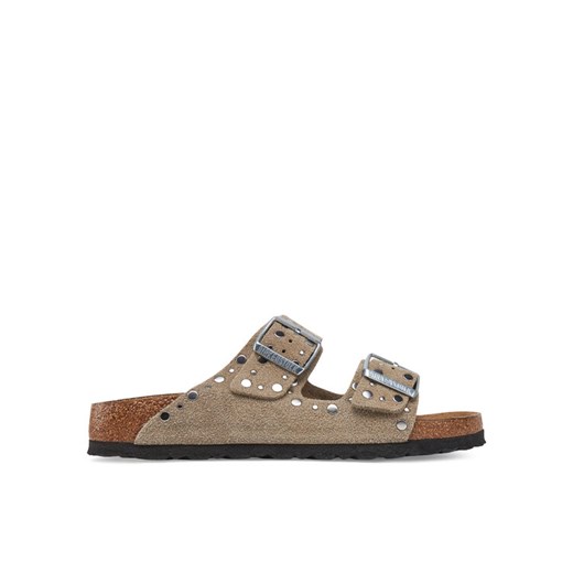 Klapki Birkenstock Arizona Rivet 1029390 Brązowy 35 eobuwie.pl