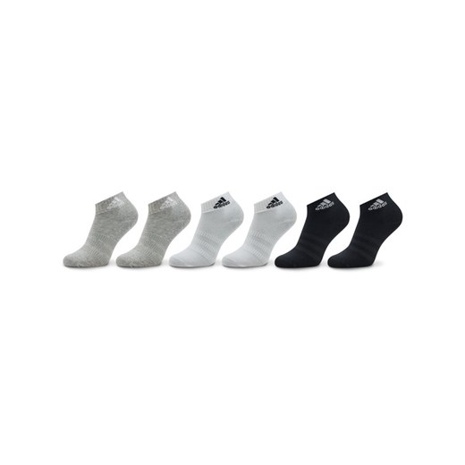 Skarpety Niskie Unisex adidas Thin and Light Sportswear Ankle Socks 6 Pairs IC1307 Szary ze sklepu eobuwie.pl w kategorii Skarpetki męskie - zdjęcie 182035810