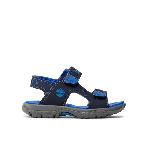Sandały Timberland Moss Jump 2 Strap Sandal TB0A1YNH0191 Granatowy ze sklepu eobuwie.pl w kategorii Sandały dziecięce - zdjęcie 182035842