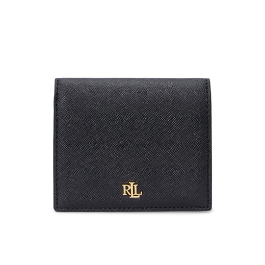 Mały Portfel Damski LAUREN RALPH LAUREN 432962112001 Czarny ze sklepu eobuwie.pl w kategorii Portfele damskie - zdjęcie 182035952