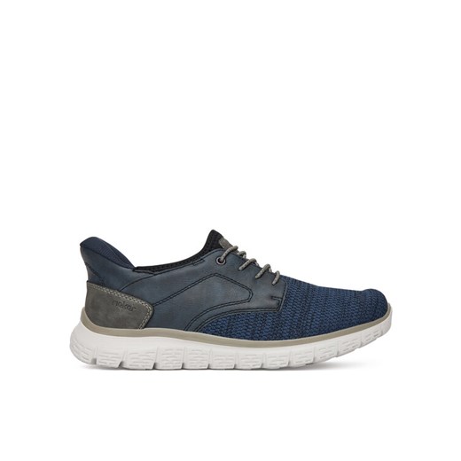 Sneakersy Rieker B6658-14 Granatowy ze sklepu eobuwie.pl w kategorii Buty sportowe męskie - zdjęcie 182035992