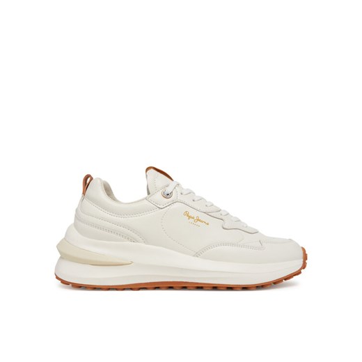 Sneakersy Pepe Jeans PLS60014 Beżowy ze sklepu eobuwie.pl w kategorii Buty sportowe damskie - zdjęcie 182036042