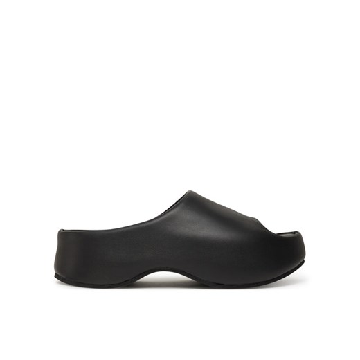 Klapki Inuikii Suede Studs 70103-153 Czarny ze sklepu eobuwie.pl w kategorii Klapki damskie - zdjęcie 182036050