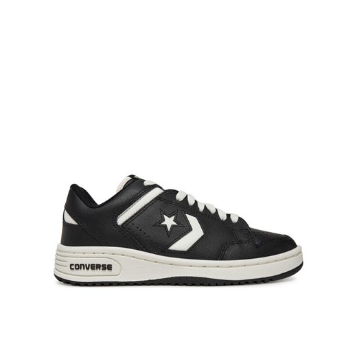 Sneakersy Converse Converse Weapon Leather A11460C Czarny ze sklepu eobuwie.pl w kategorii Buty sportowe damskie - zdjęcie 182036162