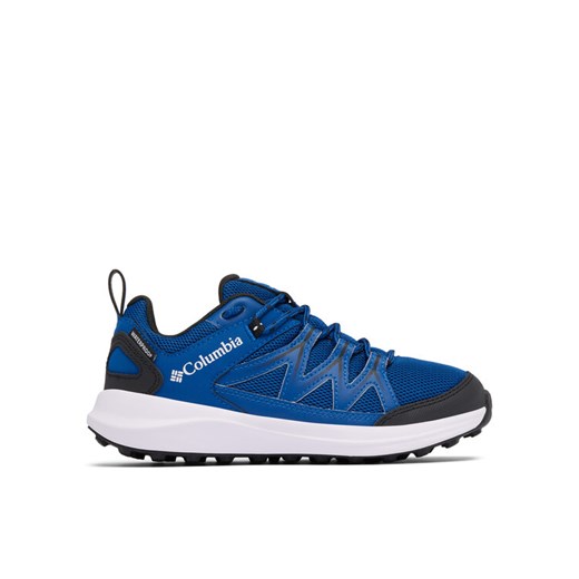 Trekkingi Columbia Youth Peakfreak Rush™ Waterproof Hiking Shoe 2108271 Niebieski ze sklepu eobuwie.pl w kategorii Buty trekkingowe dziecięce - zdjęcie 182036280