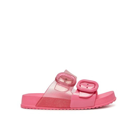 Klapki Melissa Mini Melissa Cozy Slide Inf 35685 Różowy ze sklepu eobuwie.pl w kategorii Klapki dziecięce - zdjęcie 182036391