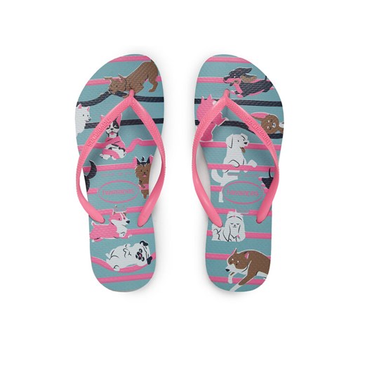 Japonki Havaianas 41325672404 Kolorowy Havaianas 41_42 eobuwie.pl