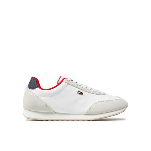 Sneakersy Tommy Hilfiger Flag Heritage Runner FW0FW08077 Biały Tommy Hilfiger 40 eobuwie.pl