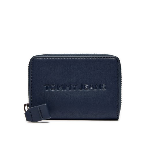 Duży Portfel Damski Tommy Jeans Tjw Ess Must Small Za AW0AW16387 Granatowy ze sklepu eobuwie.pl w kategorii Portfele damskie - zdjęcie 182036494