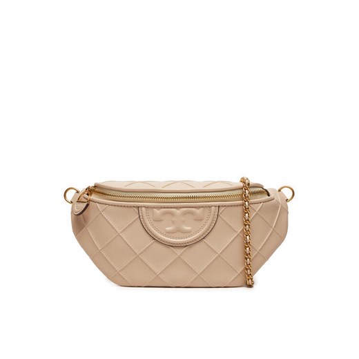 Saszetka nerka Tory Burch 160132 Beżowy ze sklepu eobuwie.pl w kategorii Nerki - zdjęcie 182036503