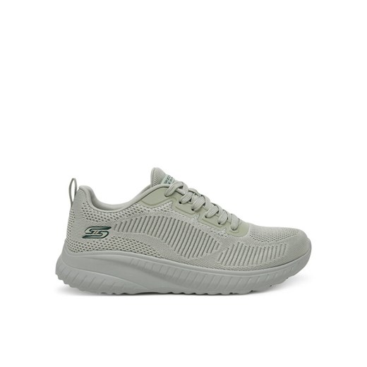 Sneakersy Skechers 117209/SAGE Zielony ze sklepu eobuwie.pl w kategorii Buty sportowe damskie - zdjęcie 182036521