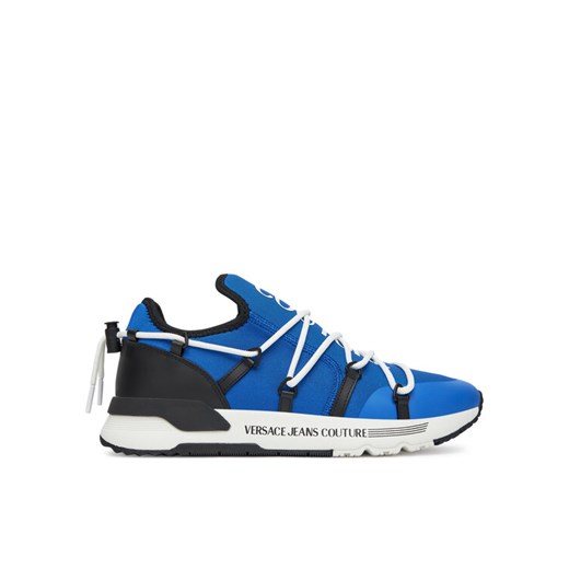 Sneakersy Versace Jeans Couture 78YA3SA6 Niebieski ze sklepu eobuwie.pl w kategorii Buty sportowe męskie - zdjęcie 182036603