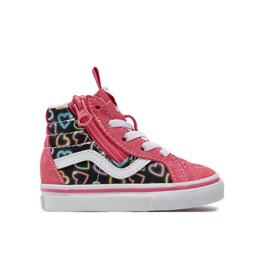 Tenisówki Vans Sk8-Hi Reissue Side Zip VN0007Q3BIY1 Różowy Vans 21 eobuwie.pl