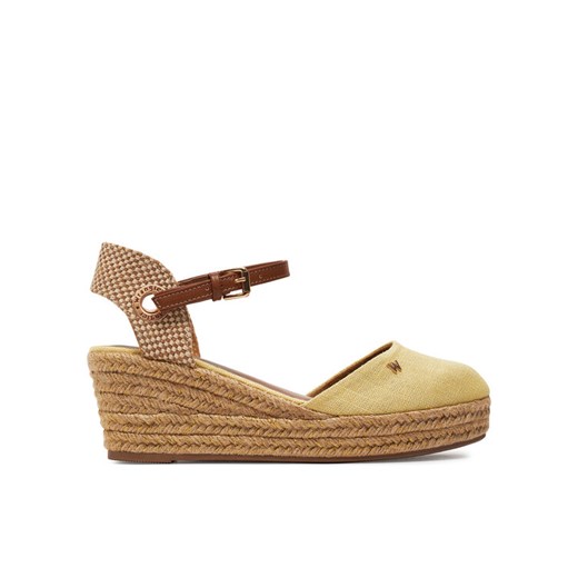 Espadryle Wrangler Bela Women Semi Wedge 20241055.85A Żółty ze sklepu eobuwie.pl w kategorii Espadryle damskie - zdjęcie 182036741