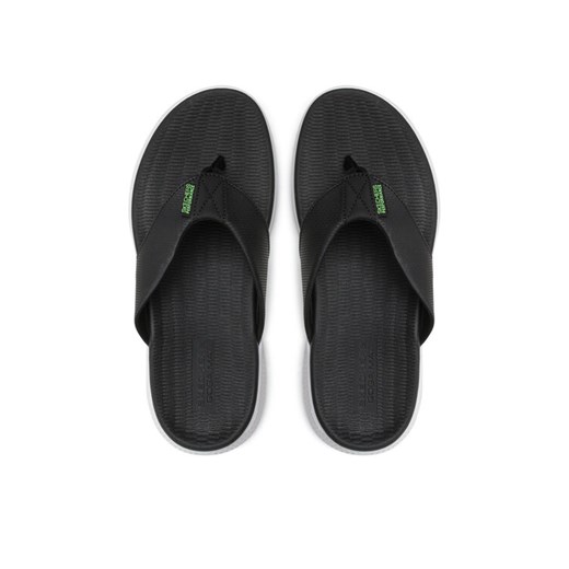Japonki Skechers Go Consistent Sandal 229035/BLK Czarny ze sklepu eobuwie.pl w kategorii Klapki męskie - zdjęcie 182036761