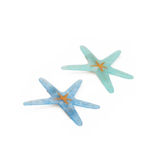 Zestaw 2 spinek do włosów Pieces Pclana 2-Pack Hairclip 17156212 Niebieski ze sklepu eobuwie.pl w kategorii Ozdoby do włosów dziewczęce - zdjęcie 182036843