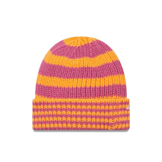 Czapka New Era Ne Stripe Knit Bean 60565459 Kolorowy ze sklepu eobuwie.pl w kategorii Czapki zimowe damskie - zdjęcie 182036881