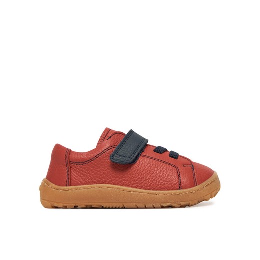 Półbuty Froddo Barefoot Elastic G3130241-13 M Czerwony ze sklepu eobuwie.pl w kategorii Półbuty dziecięce - zdjęcie 182036970