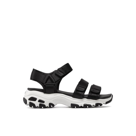 Sandały Skechers Fresh Catch 31514 /BLK Czarny ze sklepu eobuwie.pl w kategorii Sandały damskie - zdjęcie 182037083