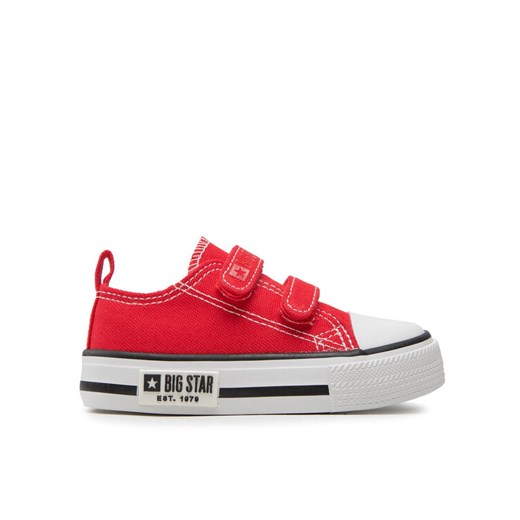 Trampki Big Star Shoes KK374082 Czerwony ze sklepu eobuwie.pl w kategorii Trampki dziecięce - zdjęcie 182037103