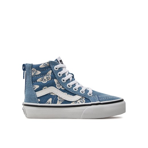 Tenisówki Vans Uy Sk8-Hi Zip VN000W9WNWD1 Niebieski Vans 32_5 eobuwie.pl
