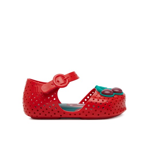 Baleriny Melissa Mini Melissa Furadinha Bb M 35980 Czerwony ze sklepu eobuwie.pl w kategorii Balerinki dziecięce - zdjęcie 182037133