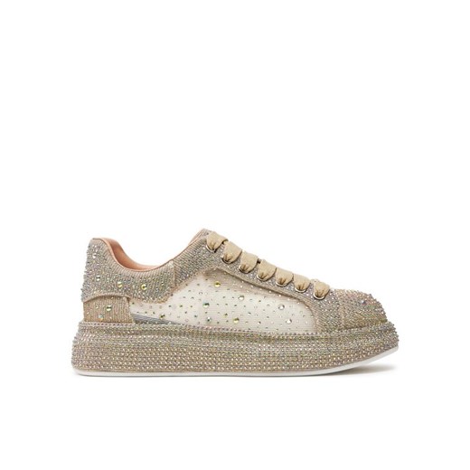 Sneakersy GOE NN2N4019 Beżowy ze sklepu eobuwie.pl w kategorii Buty sportowe damskie - zdjęcie 182037152