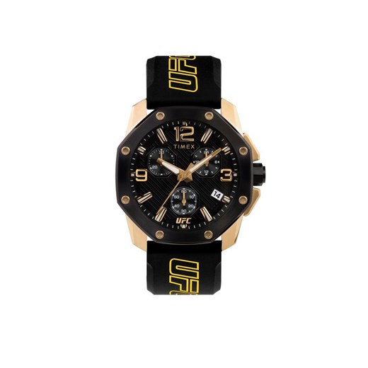 Zegarek Timex Icon Chronograph TW2V58500 Czarny ze sklepu eobuwie.pl w kategorii Zegarki - zdjęcie 182037244