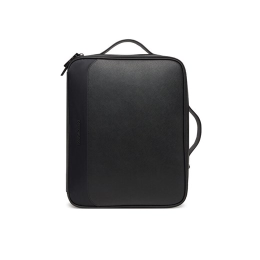Torba na laptopa Emporio Armani EM001782 AF13670 UC001 Czarny ze sklepu eobuwie.pl w kategorii Torby na laptopa - zdjęcie 182037272