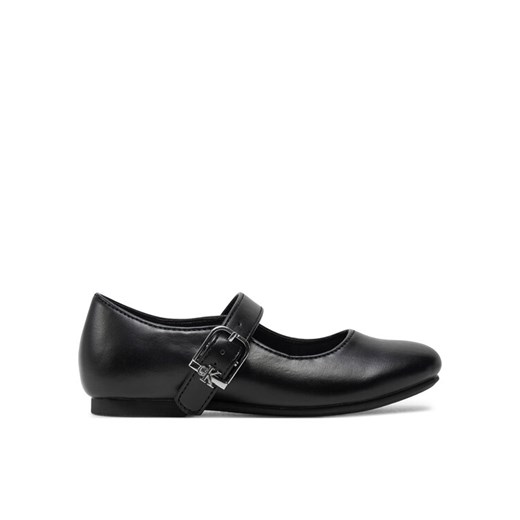 Baleriny Calvin Klein Jeans Ballerina V3A3-81008-1355 M Czarny ze sklepu eobuwie.pl w kategorii Balerinki dziecięce - zdjęcie 182037301