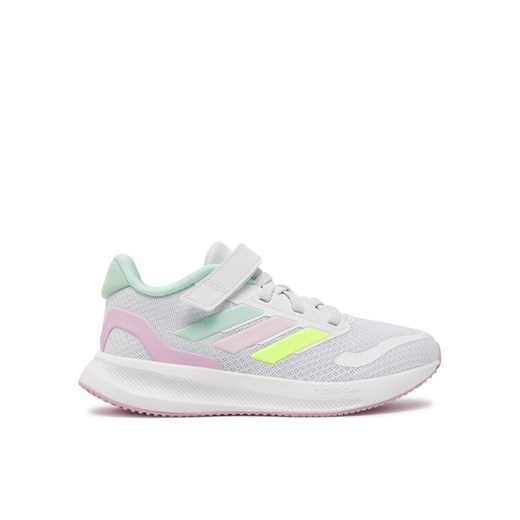 Sneakersy adidas Runfalcon 5 Shoes Kids JP5153 Biały ze sklepu eobuwie.pl w kategorii Buty sportowe dziecięce - zdjęcie 182037401