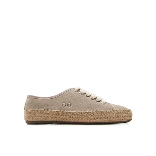 Espadryle EMU Australia Agonis W12883 Beżowy ze sklepu eobuwie.pl w kategorii Espadryle damskie - zdjęcie 182037434