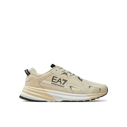 Sneakersy EA7 Emporio Armani X8X156 XK360 U064 Écru ze sklepu eobuwie.pl w kategorii Buty sportowe męskie - zdjęcie 182037451
