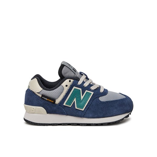 Sneakersy New Balance PC574SOA Niebieski ze sklepu eobuwie.pl w kategorii Buty sportowe dziecięce - zdjęcie 182037460