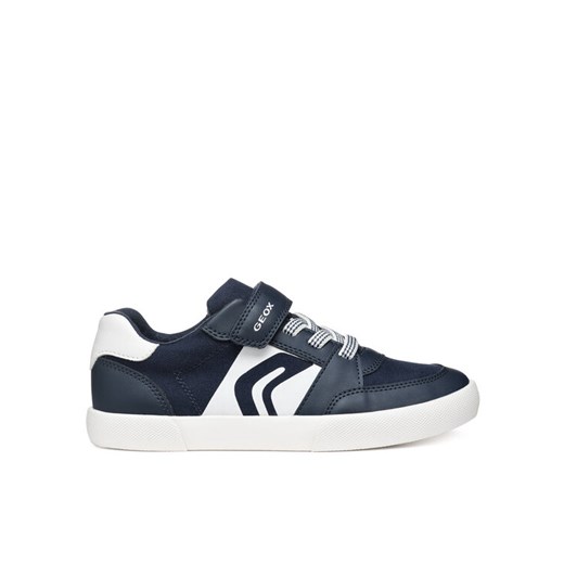 Sneakersy Geox J Gisli J555CD 5410 C4211 M Granatowy ze sklepu eobuwie.pl w kategorii Buty sportowe dziecięce - zdjęcie 182037574